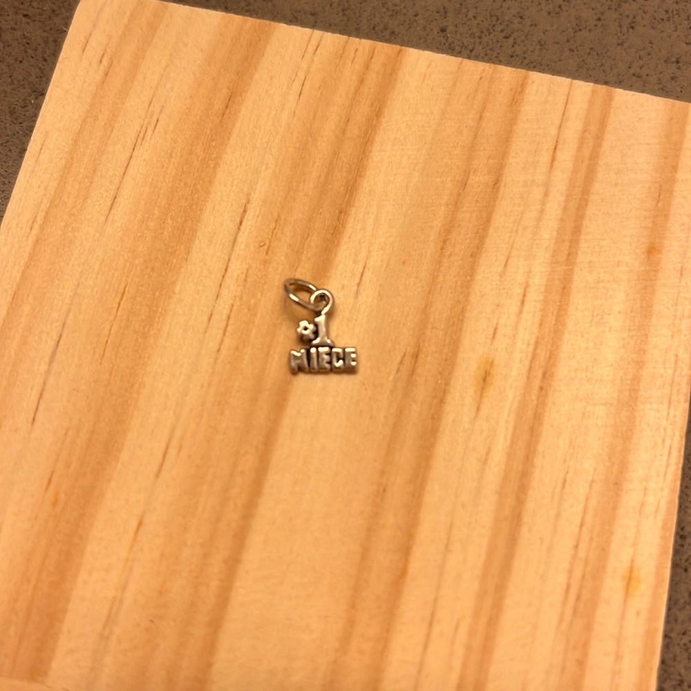 Niece Charm-sterling silver